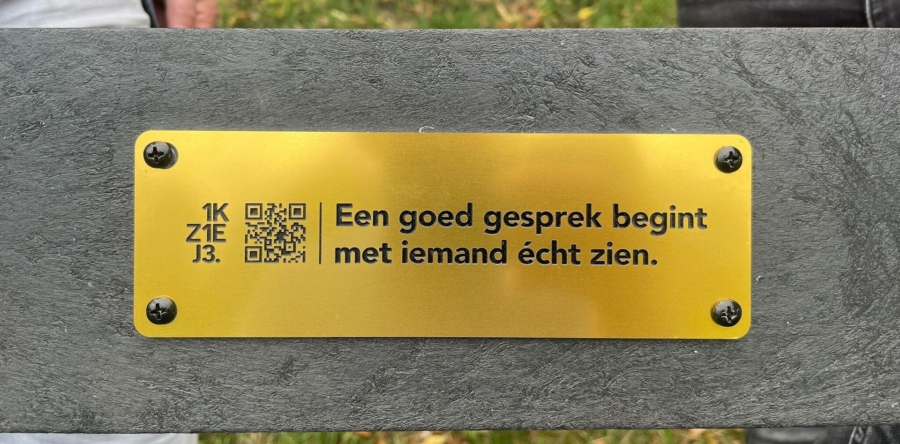Wereld Suïcide Preventie dag krijgt extra aandacht door 113-plaquette