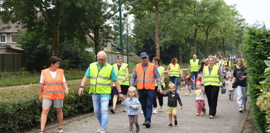 Ruim 300 Peuters deden weer mee aan de Peuter4Daagse