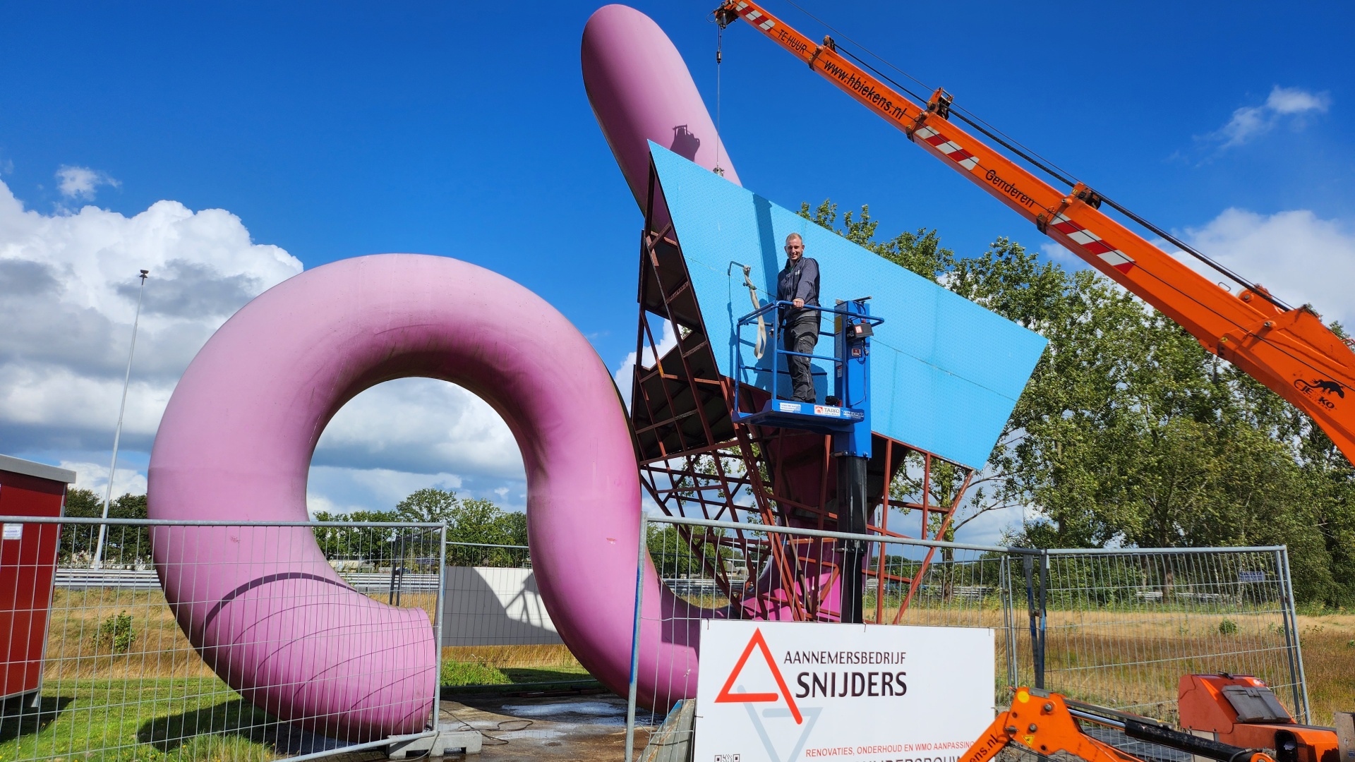 Herstel aan kunstwerk bij A59 in Drunen gaat de gemeente veel kosten