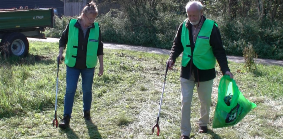 Zwerfafval opruimen op World Cleanup day (Video)