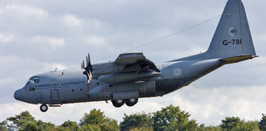 Luchtmacht oefening Falcon Leap te zien in Heusden en Loon op Zand