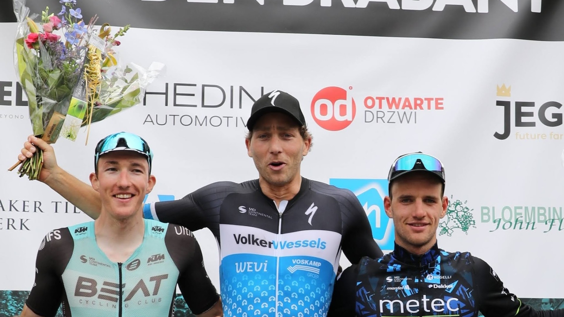 Coen Vermeltfoort voor vierde keer op podium Ronde van Midden-Brabant