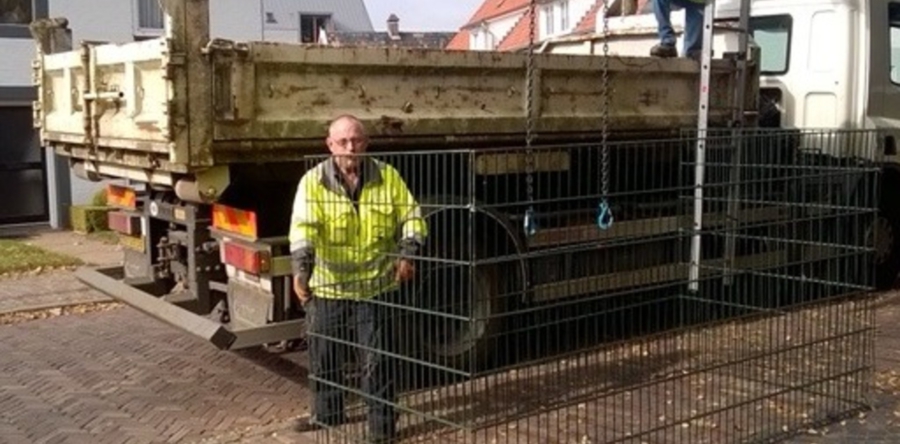 Gemeente Heusden plaatst bladkorven op verschillende plaatsen