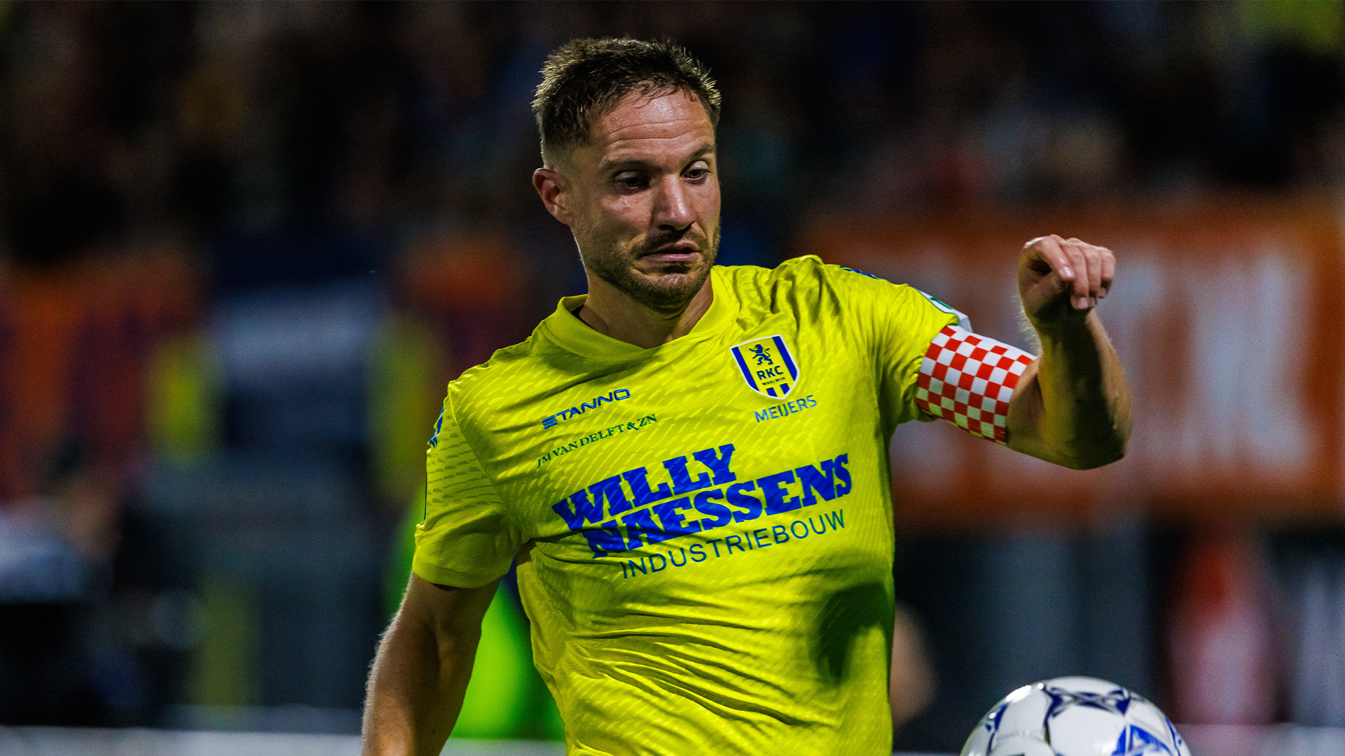 RKC-speler Aaron Meijers mag twee wedstrijden niet spelen
