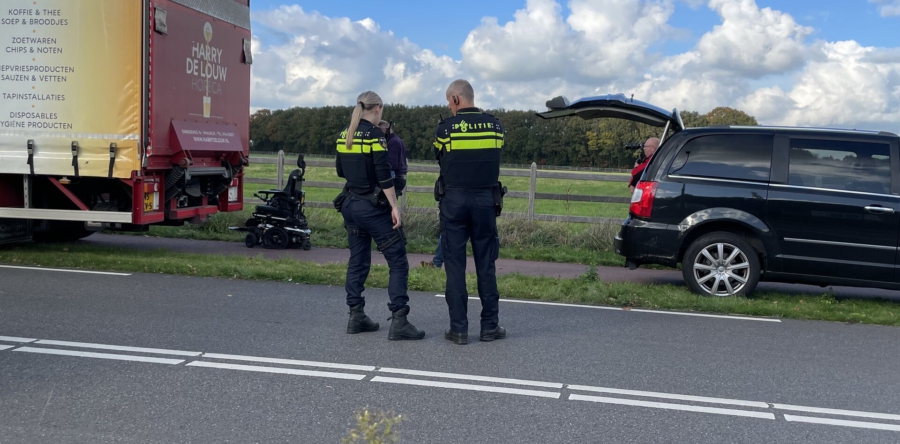 Ongeval met elektrische rolstoel in Kaatsheuvel