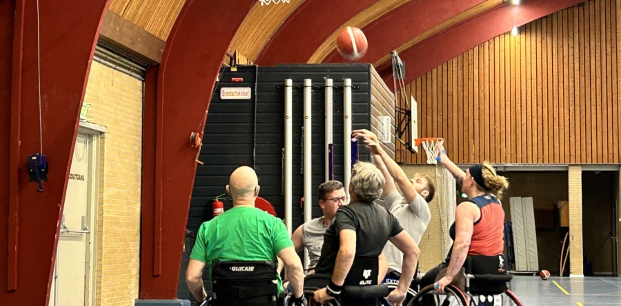 Langstraat Shooters heeft sinds kort rolstoelbasketbal (Video)