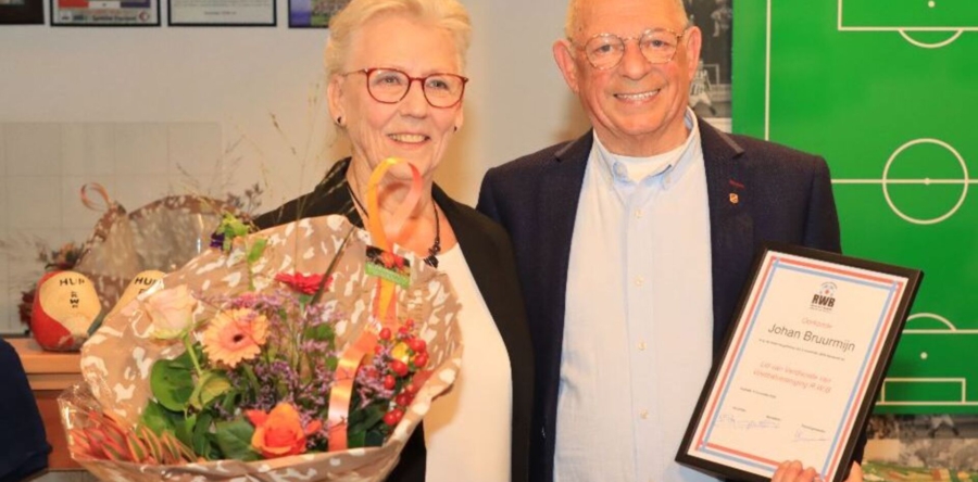 Johan Bruurmijn is benoemd tot Lid van Verdienste R.W.B.
