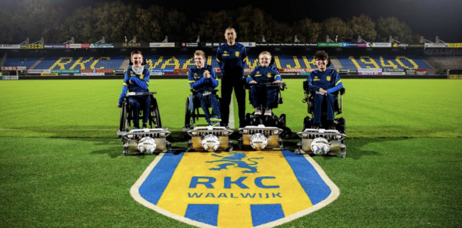 RKC Waalwijk heeft officieel een rolstoelvoetbalteam