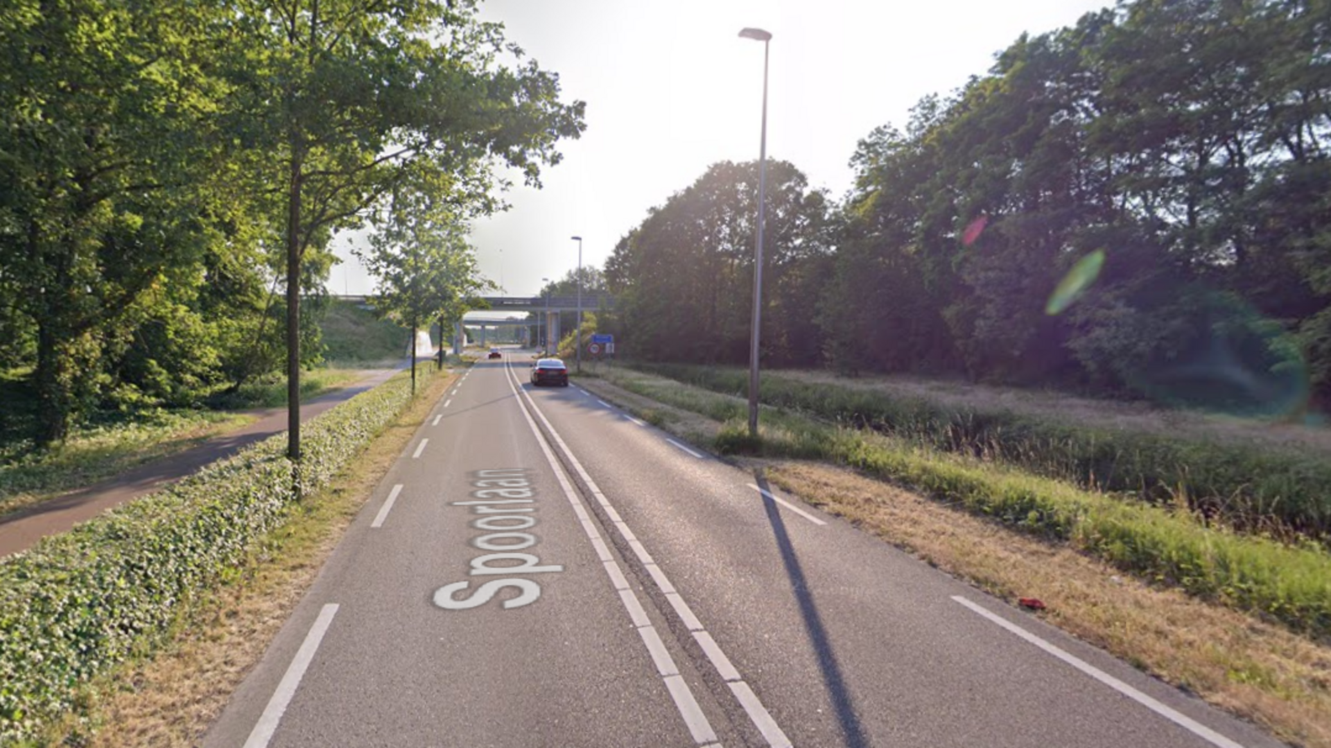 Werkzaamheden Spoorlaan voor verkeersdoorstroom Landgoed Steenenburg
