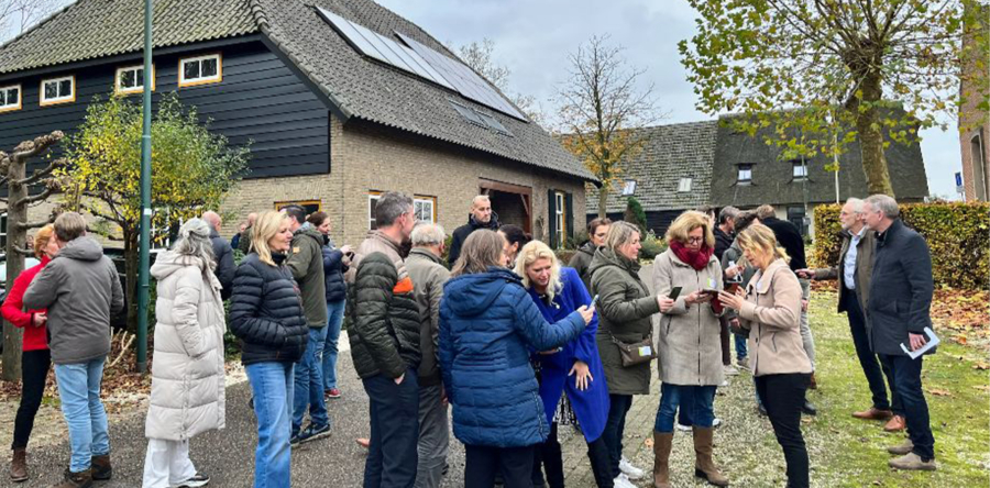 Gemeente Heusden op uniek werkbezoek in Heesbeen en Doeveren