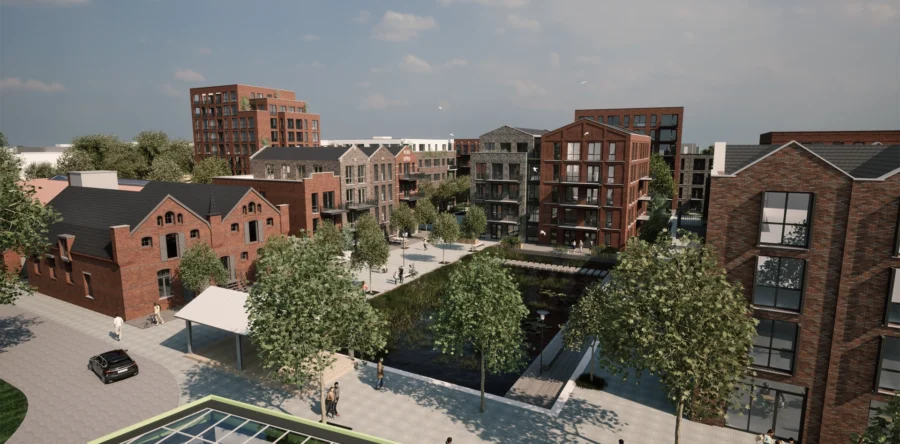 Bouwplannen Gedempte Haven in Waalwijk goedgekeurd