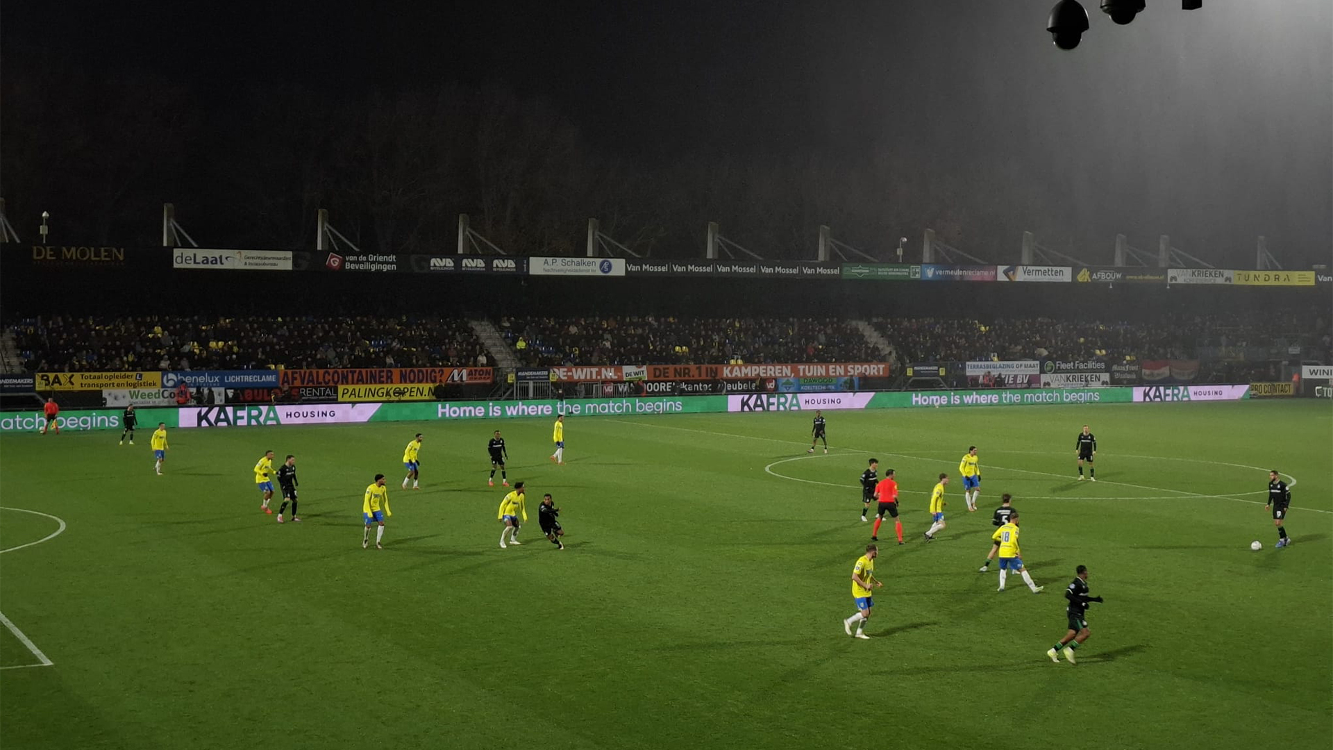RKC Waalwijk verliest nipt van Feyenoord na enerverende tweede helft
