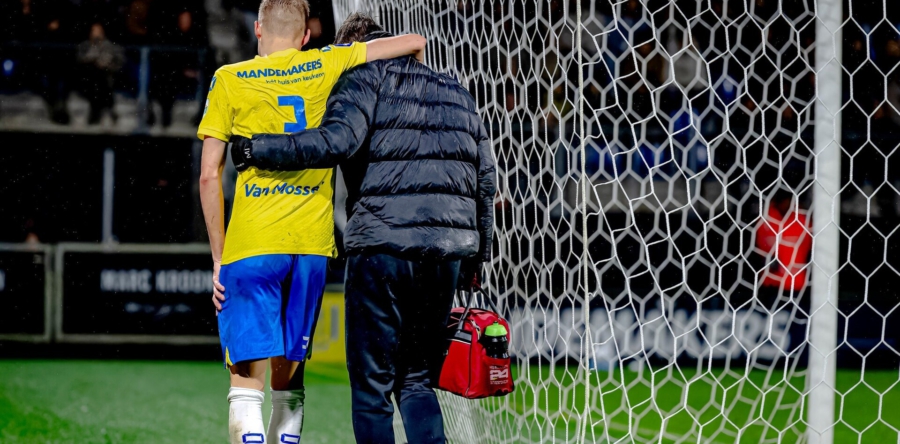 RKC Waalwijk-verdediger Van den Buijs tijdje afwezig door blessure