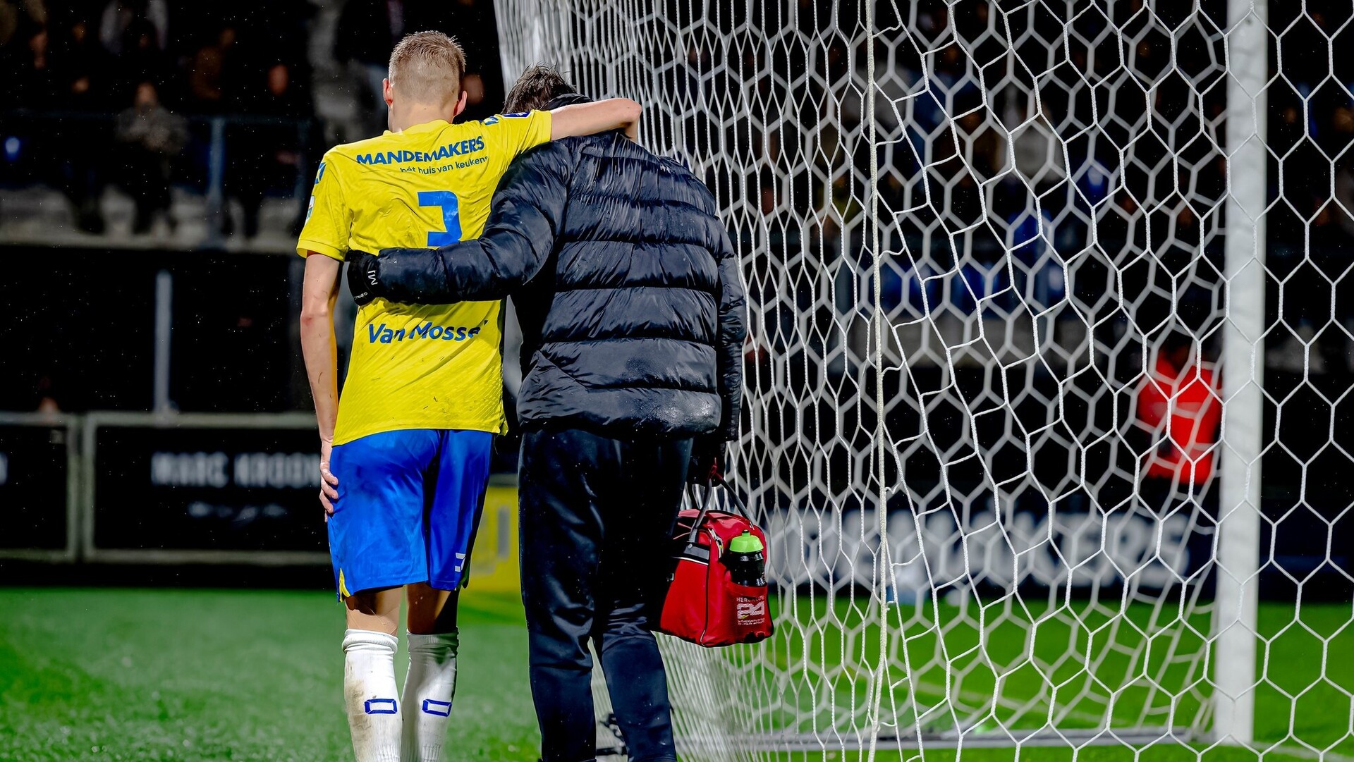 RKC Waalwijk-verdediger Van den Buijs tijdje afwezig door blessure