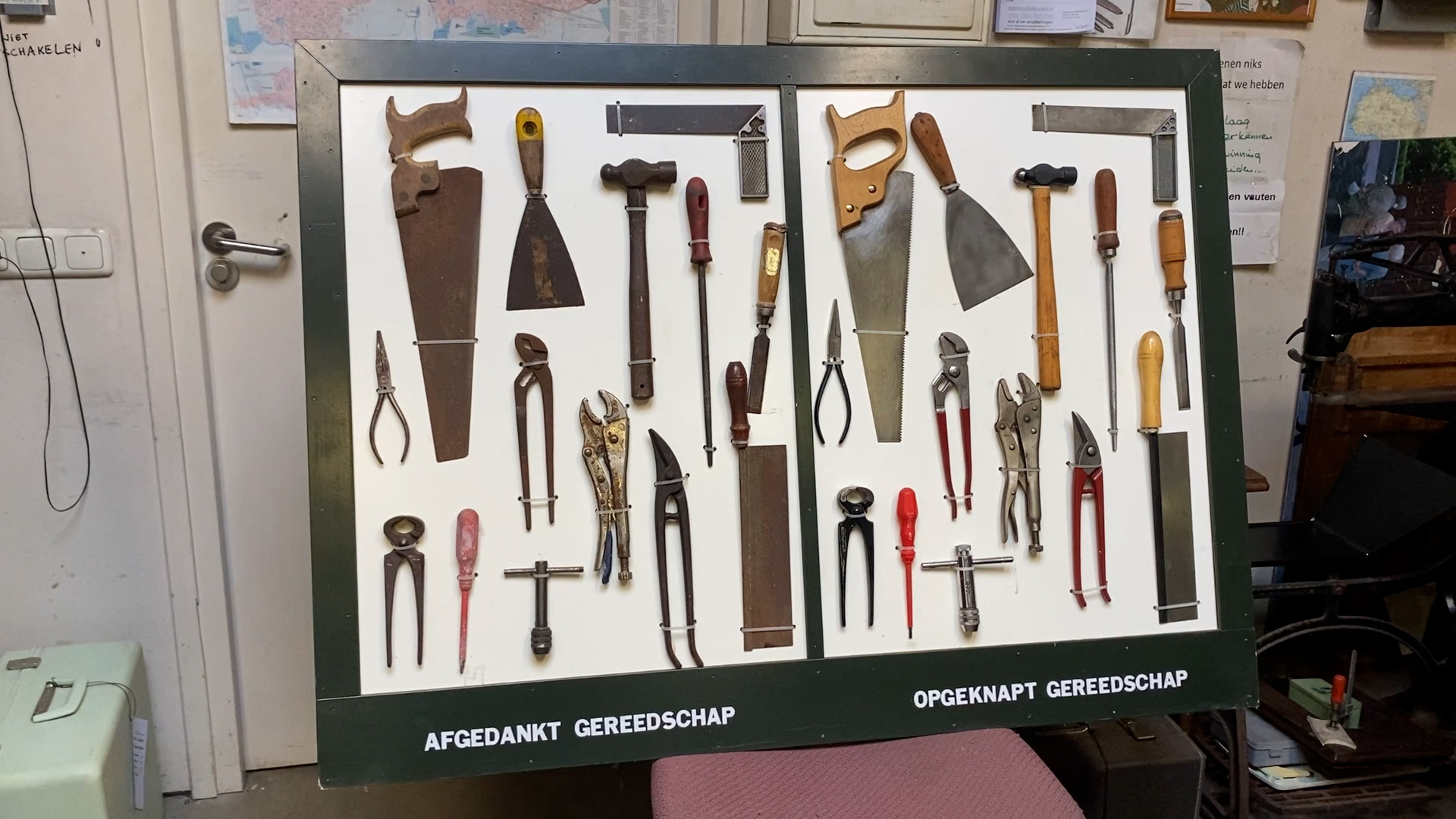 Gered gereedschap geeft klusmateriaal een tweede leven (Video)