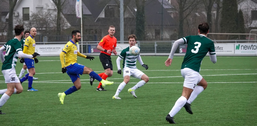 Dongen zondag 1 kan vesting Nuenen niet doorbreken.