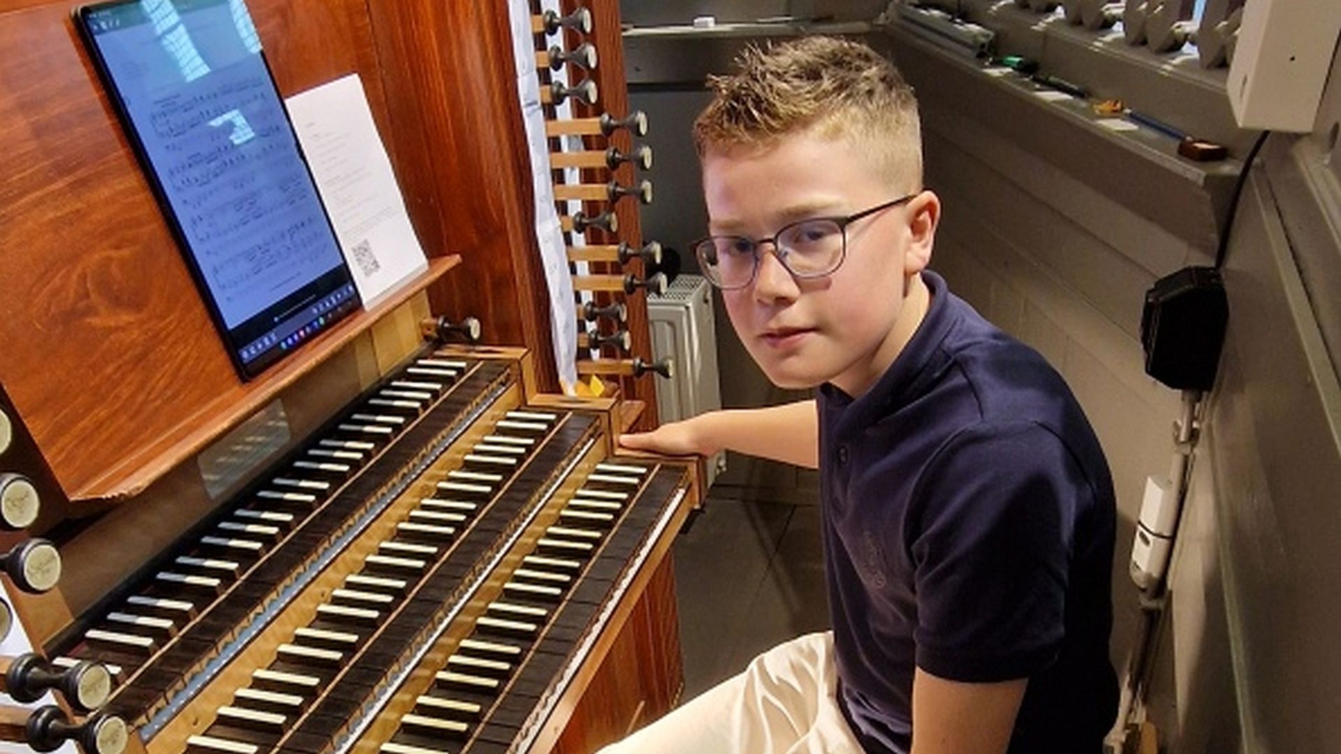 Orgelconcert door jonge talent Luc Budding in de Sint-Jan