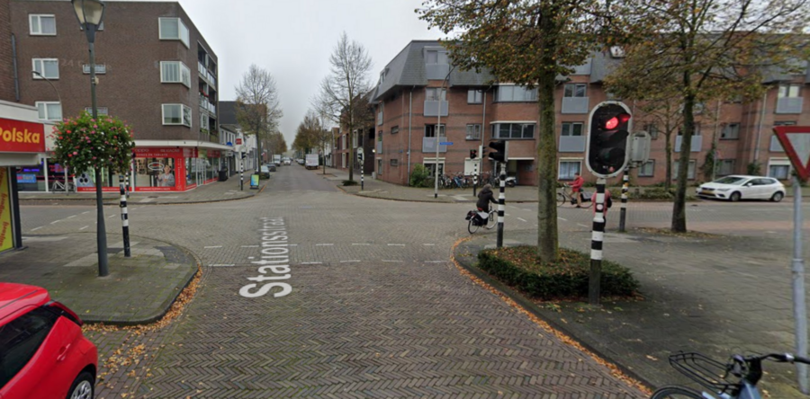 Kruising Margrietstraat/Stationsstraat Waalwijk maand lang dicht