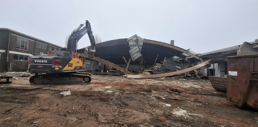 Sloopwerkzaamheden Gedempte Haven in Waalwijk gestart (Video)