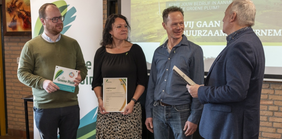 Kampeerboerderij Land van Kleef uit Loon op Zand krijgt Groene Pluim