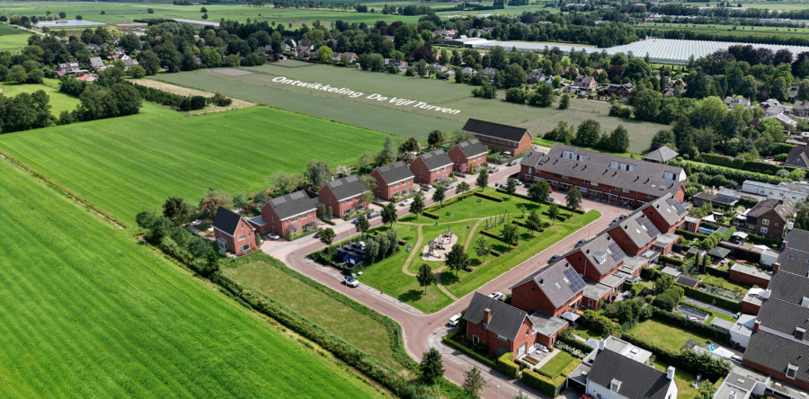 Laatste woningen Elzenweide in ‘s Gravenmoer eind maart in de verkoop