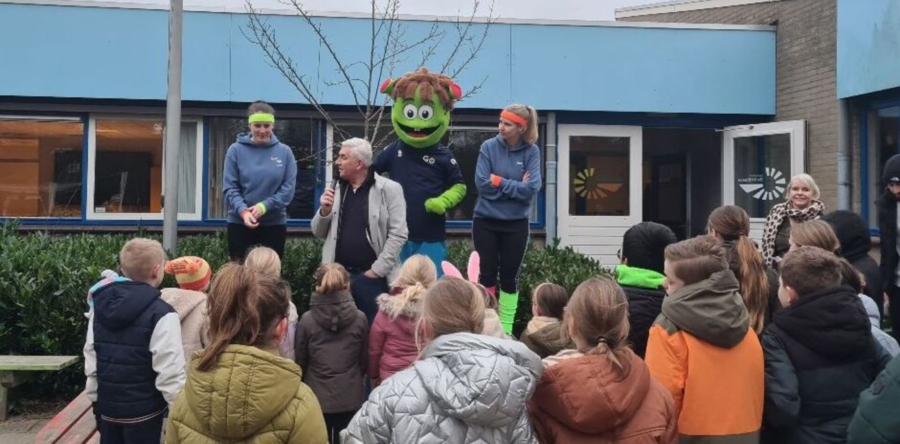 Gezonde en sportieve studiedag voor leerlingen De Vrijhoeve