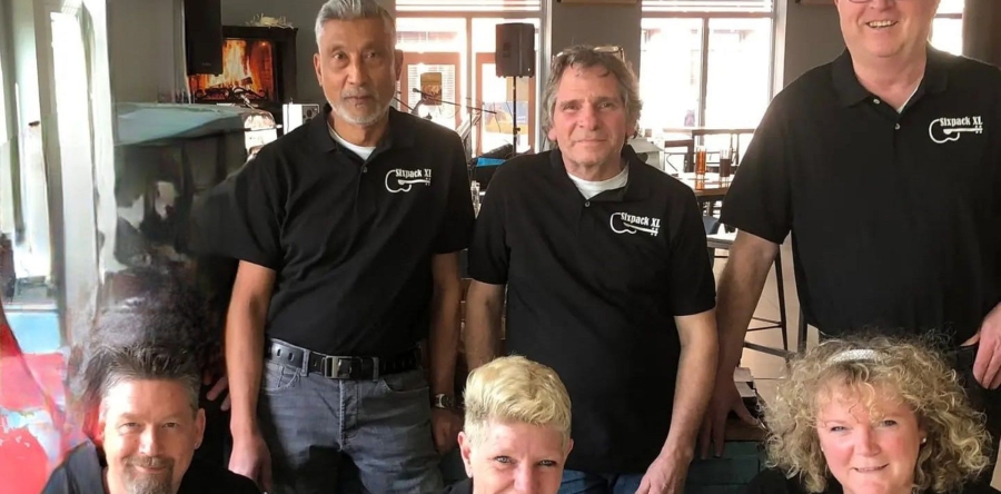 Sixpack XL treedt op in het Parkpaviljoen in Waalwijk