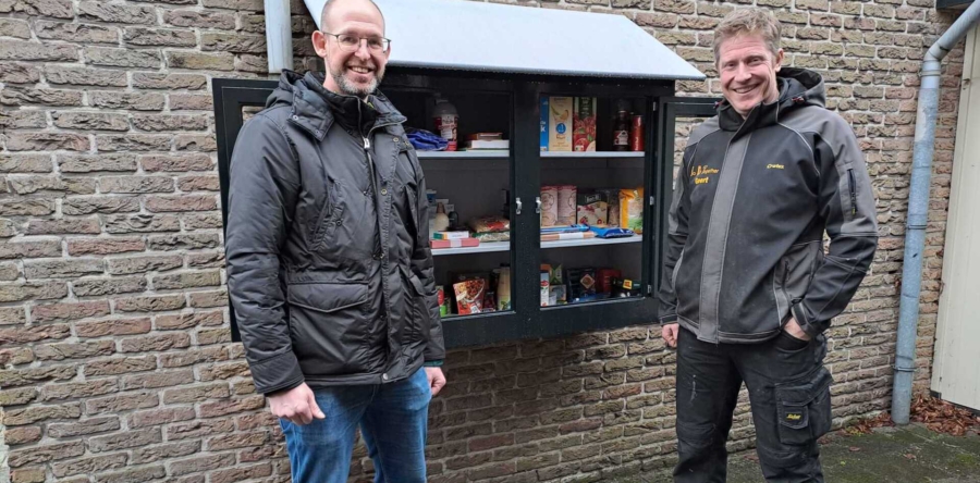 Voedselkast in Sprang-Capelle geeft mensen een steuntje in de rug