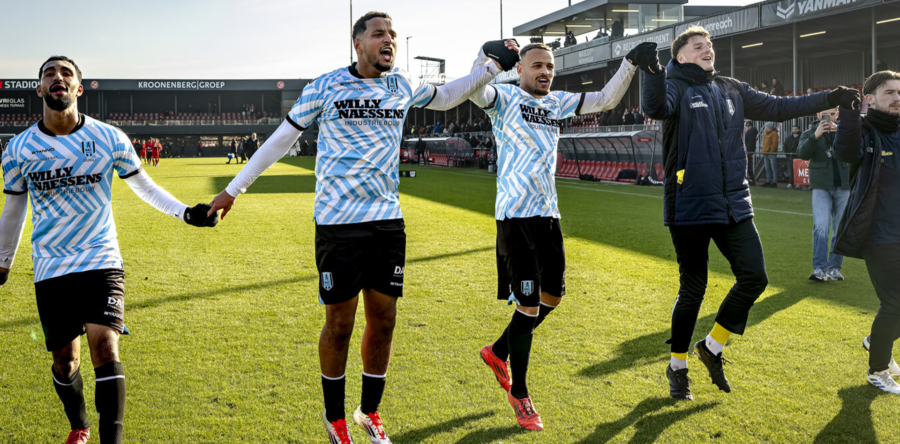 RKC Waalwijk buigt achterstand om en wint ruim van Almere City