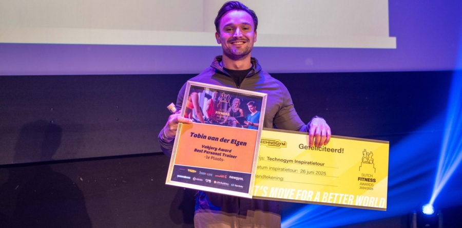 Tobin van der Elzen is beste personal trainer van Nederland (Video)