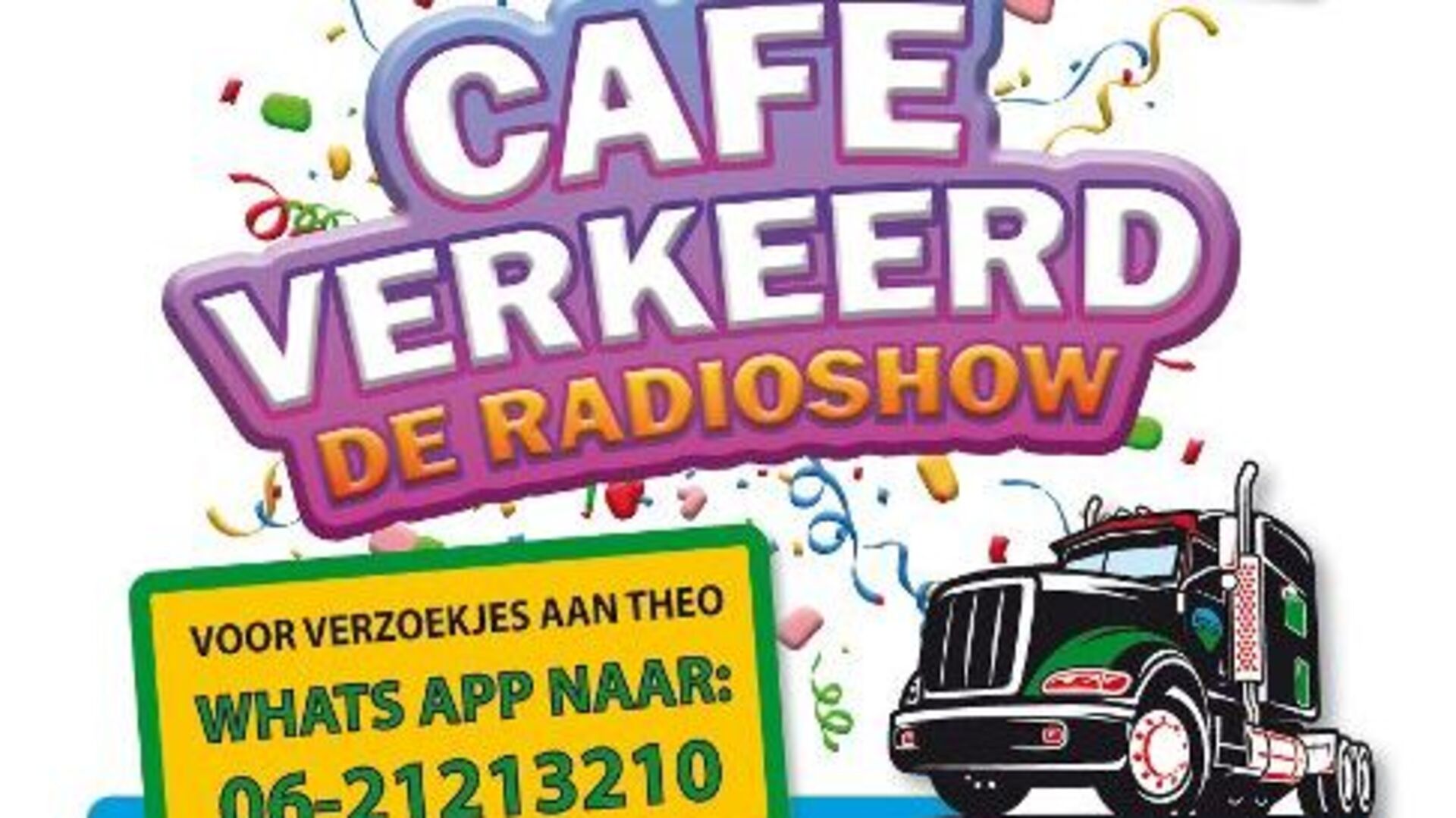 Café Verkeerd maakt speciale uitzending rond Truckersdag in Vlijmen