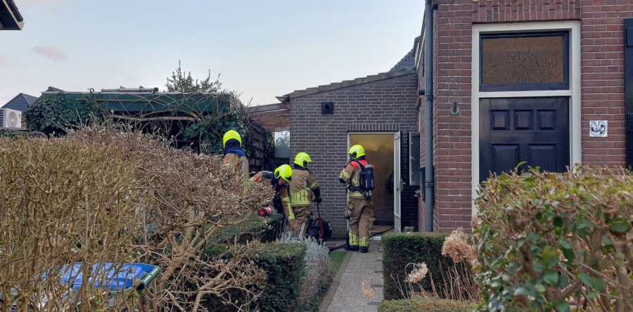 Keukenbrand veroorzaakt flinke rookschade