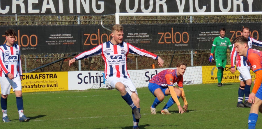 R.W.B. laat punten liggen in ’s-Gravenmoer