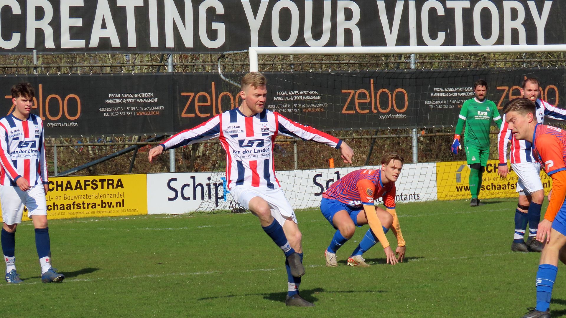 R.W.B. laat punten liggen in ’s-Gravenmoer