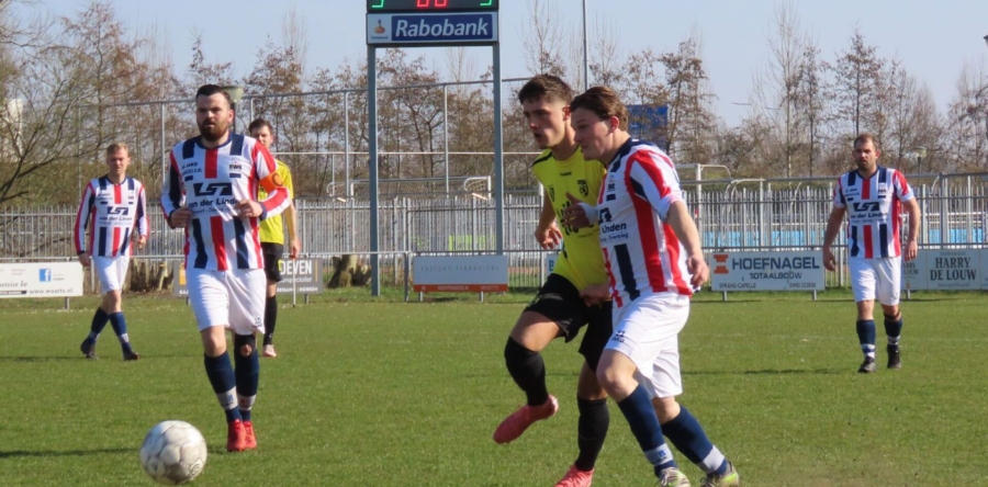 RWB 1 speelt gelijk tegen GVV’63, maar is verzekerd van nacompetitie