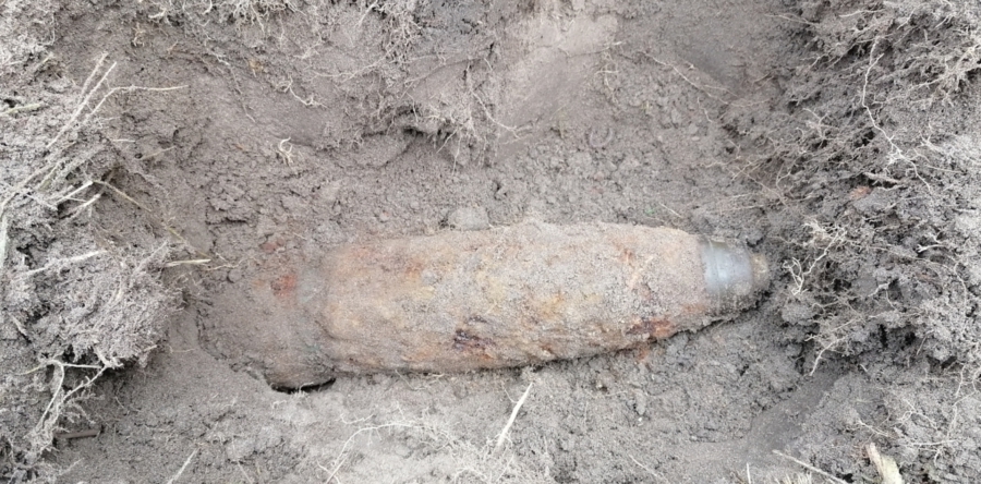 Vrouw in Drunen vindt granaat uit de Tweede Wereldoorlog