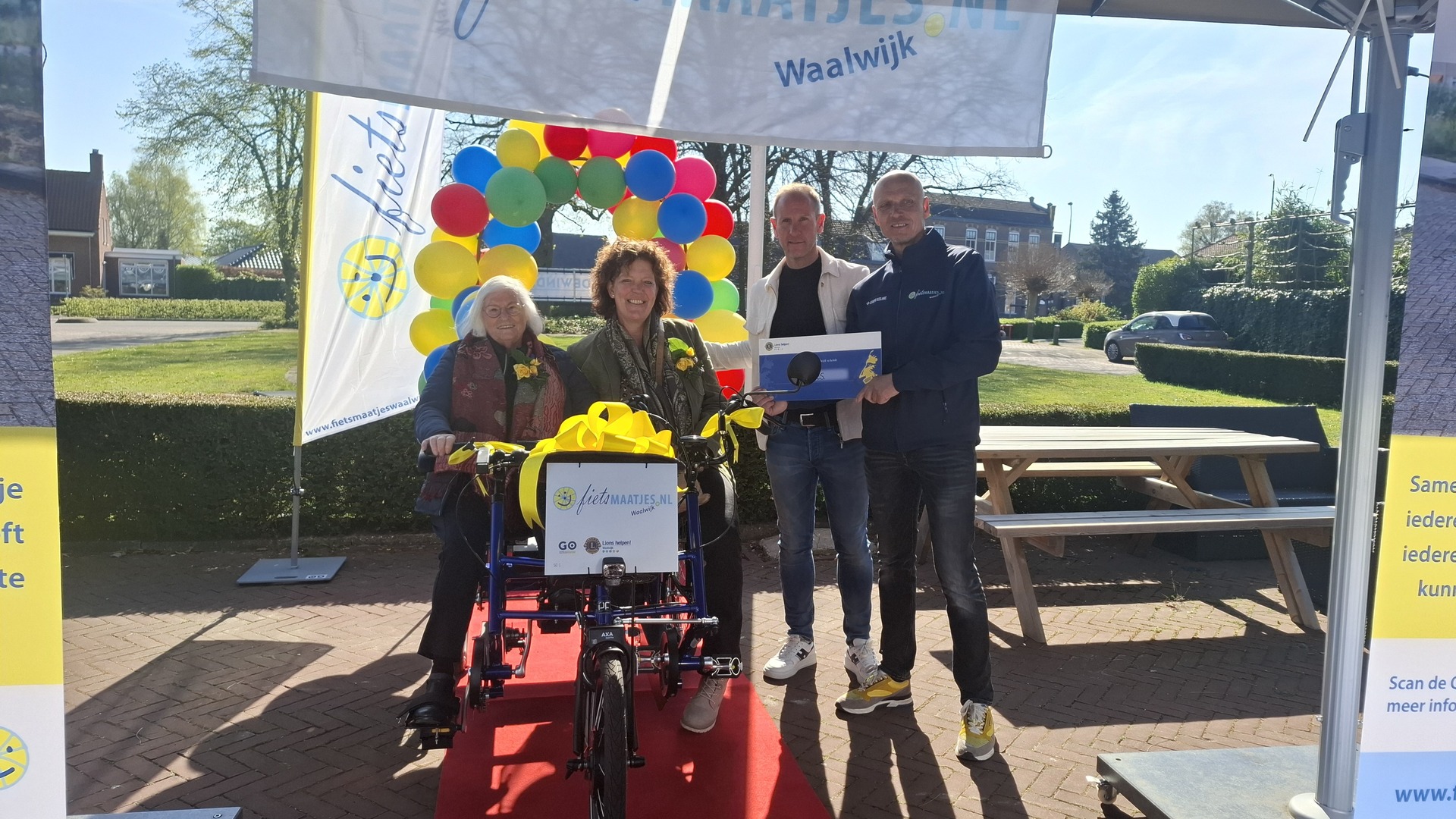 Lancering nieuwe duofiets in Sprang-Capelle (Video)