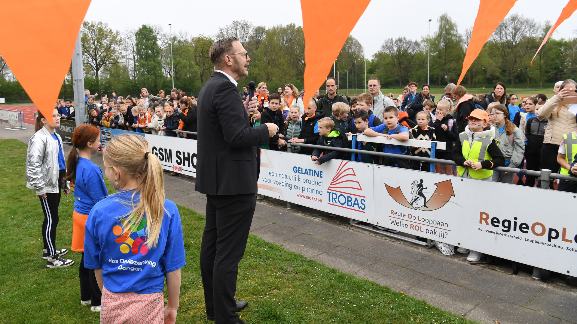 Dongense kinderen in grote getale in beweging tijdens Koningsspelen