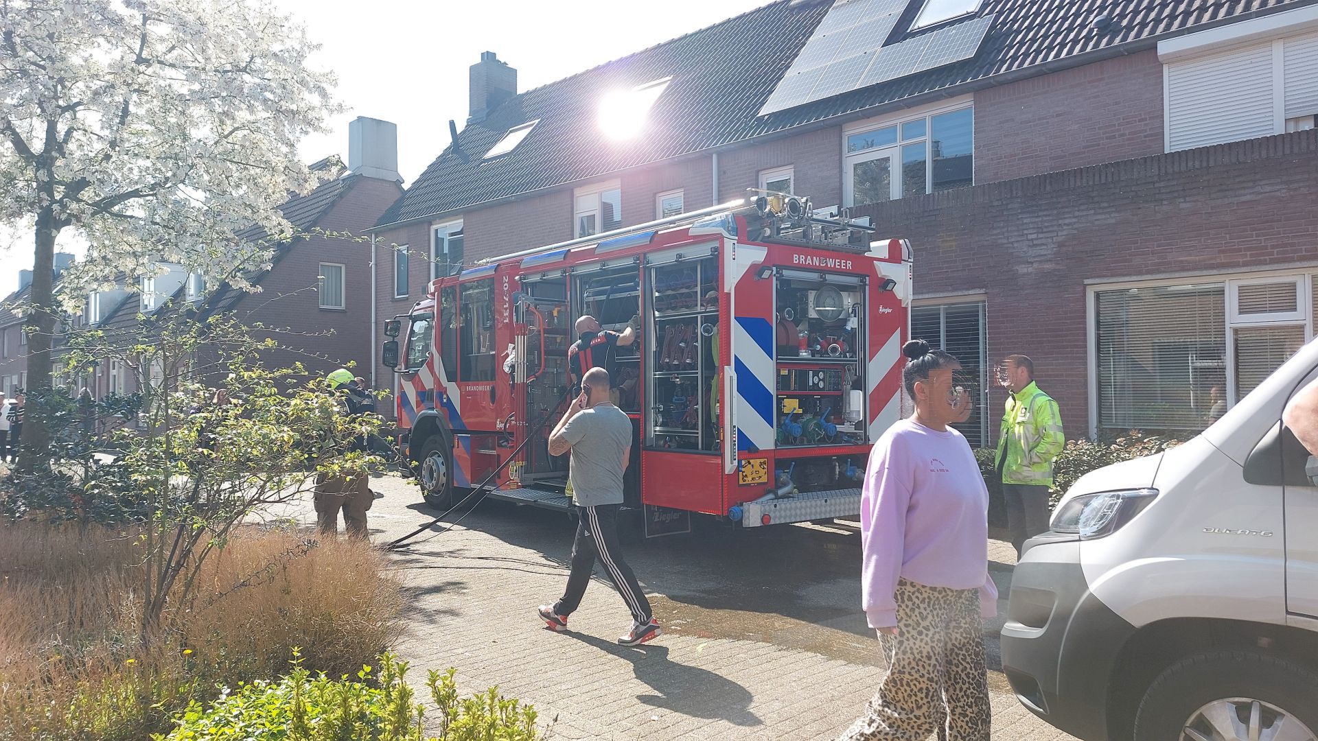 Veel rookontwikkeling bij brand in meterkast