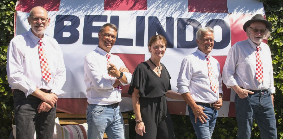 Coverband Belindo in Parkpaviljoen Waalwijk