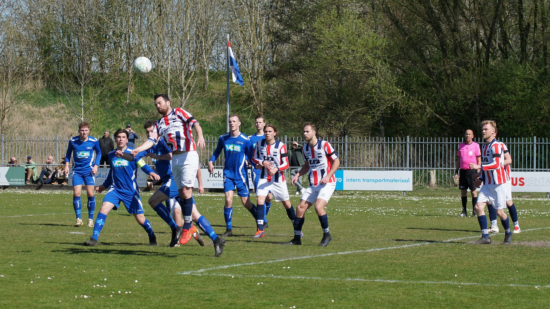 S.V. Capelle behaalt zwaarbevochten punt bij RWB: 2-2