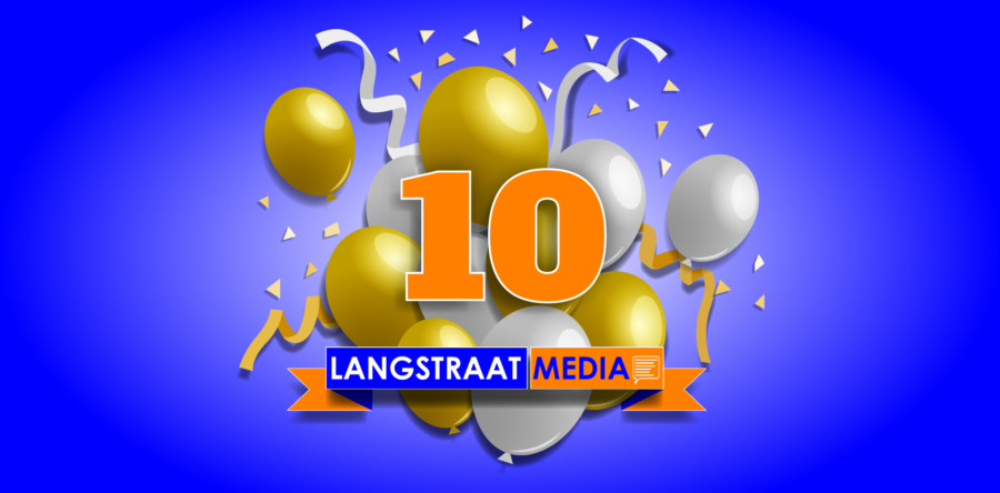 Langstraat Media viert tienjarig jubileum met taartactie op 31 mei