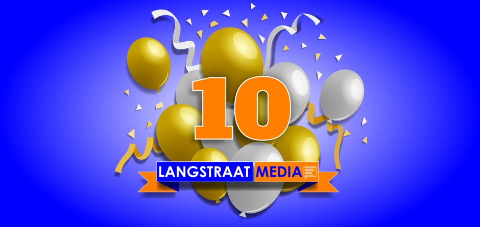 Langstraat Media viert tienjarig jubileum met taartactie op 31 mei