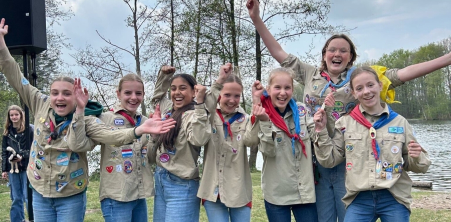 Sprangse scouts naar landelijke scoutingwedstrijden in Baarn
