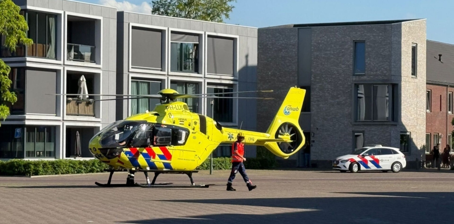 Kind wordt onwel in Kaatsheuvel, traumahelikopter opgeroepen
