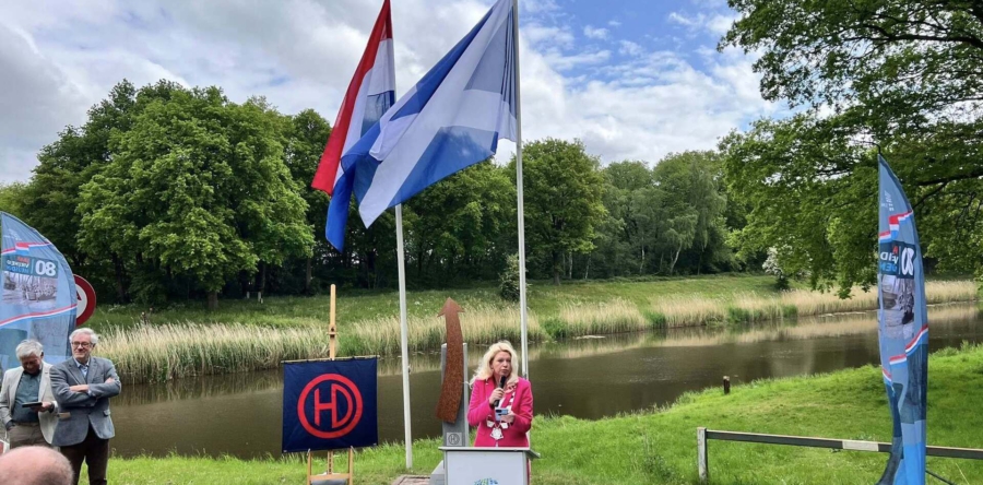De Schotse Highlanders Fietsroute Heusden is geopend op 5 mei