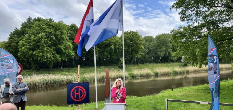 De Schotse Highlanders Fietsroute Heusden is geopend op 5 mei