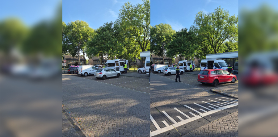 Veel boetes uitgeschreven bij grote politiecontrole in Waalwijk
