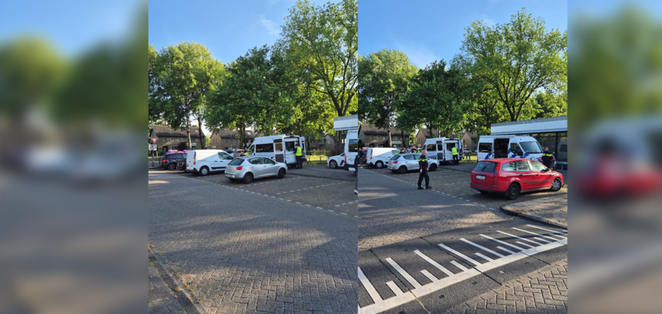 Veel boetes uitgeschreven bij grote politiecontrole in Waalwijk