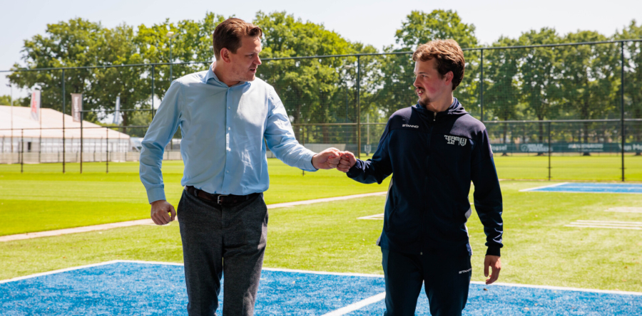 Gedeputeerde Bas Maes op bezoek bij Team 12